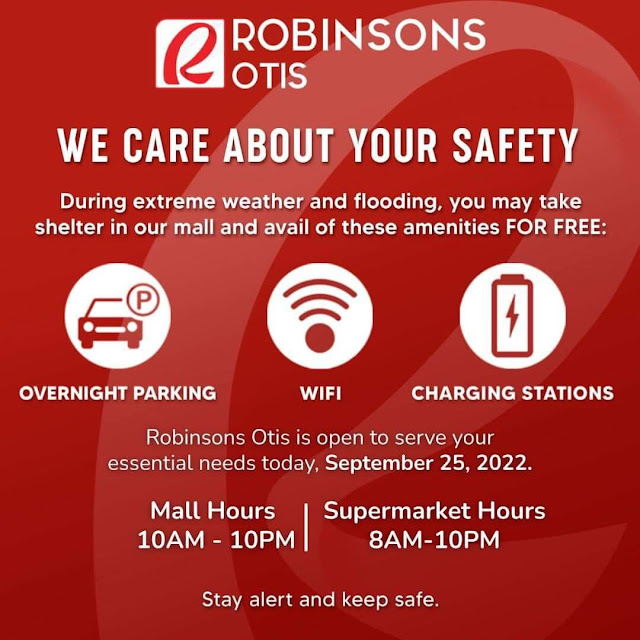 Public Service for Typhoon Karding Noru by Robinsons Malls Public Service for Typhoon Karding Noru by Robinsons Malls